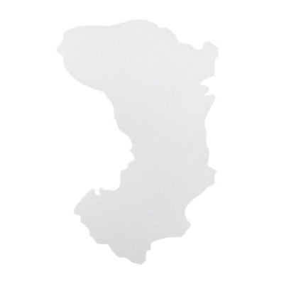 Αυτοκόλλητος Χάρτης Χίος Λευκός 7.5x5 cm 1Τμχ - 24696 48593