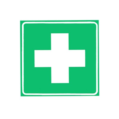 Αυτοκόλλητο Σήμα Για Φαρμακείο Τετράγωνο 6x6cm 1Τμχ - 24727 48786