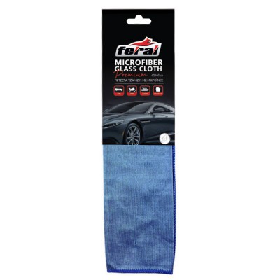 Πετσέτα Microfiber Pro Feral Για Τζάμια 40x40cm 1 Τεμάχιο - 25505 42699