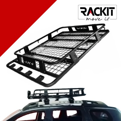 Σχάρα Οροφής Αυτοκινήτου Safari Rackit Μεταλλική Μαύρη 140x100cm 1 Τεμάχιο - 28830 49411