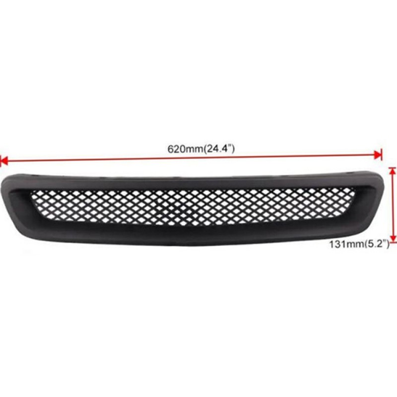 Μάσκα Για Honda Civic 96-99 Sport Look Χωρίς Σήμα Μαύρη Γυαλιστερή 1 Τεμάχιο - 28967 48224