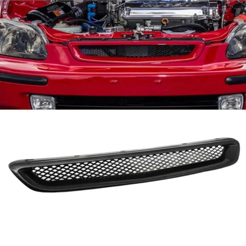 Μάσκα Για Honda Civic 96-99 Sport Look Χωρίς Σήμα Μαύρη Γυαλιστερή 1 Τεμάχιο - 28967 48224