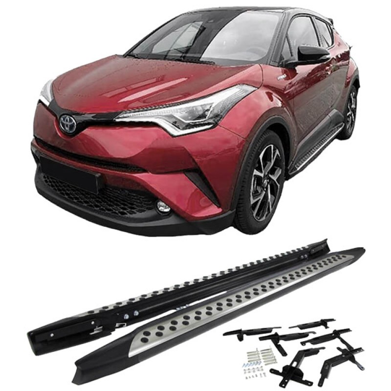 Πλαινά Σκαλοπάτια Για Toyota C-HR X1 10/2016+ OE Style 2 Τεμάχια - 28982 49777