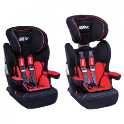 ΚΑΘΙΣΜΑ ΠΑΙΔΙΚΟ RACE SPORT ISOFIX (GROUPS 1-2-3) ΜΑΥΡΟ/ΚΟΚΚΙΝΟ RS123IF - 30204 47073