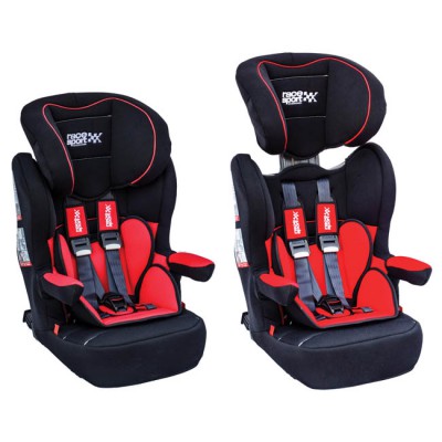 ΚΑΘΙΣΜΑ ΠΑΙΔΙΚΟ RACE SPORT ISOFIX (GROUPS 1-2-3) ΜΑΥΡΟ/ΚΟΚΚΙΝΟ RS123IF - 30204 47073