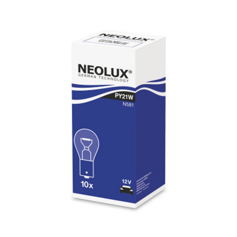 ΛΑΜΠΑ ΚΑΡΥΔΑΚΙ N581 21W 12V BAU15S ΜΟΝΟΠΟΛΙΚΗ ΠΟΡΤΟΚΑΛΙ NEOLUX ΒΥ OSRAM - 35597 47857