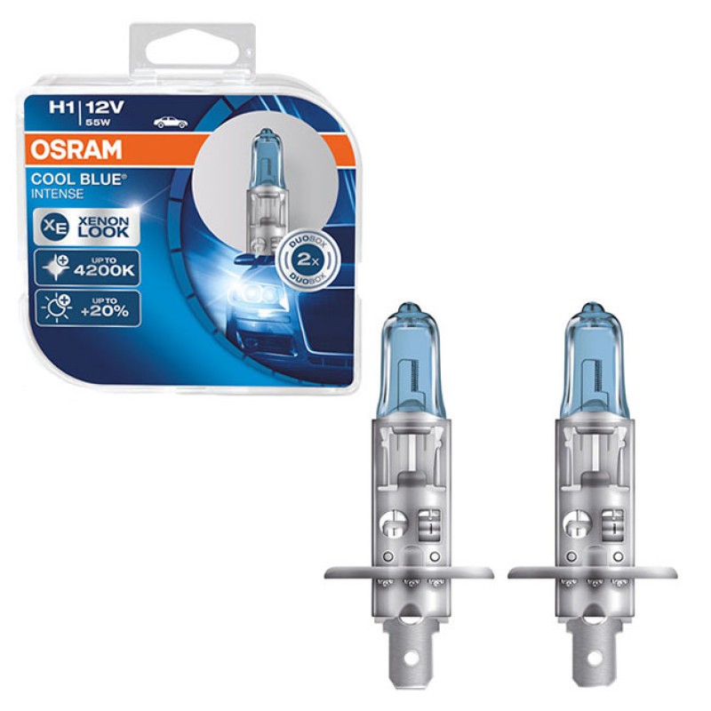 ΛΑΜΠΑ H1 COOL BLUE INTENSE 55W 12V 64150CBI-HCB OSRAM - 35624 48035