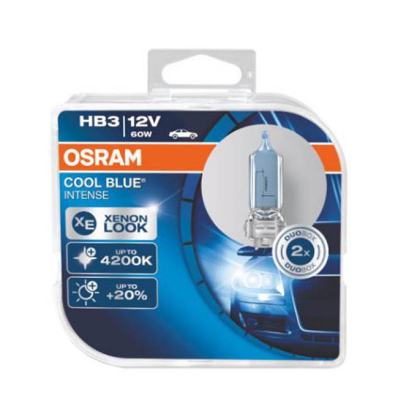 ΛΑΜΠΑ 9005 / ΗΒ3 COOL BLUE INTENSE 60W 12V P20D 9005CBI-HCB OSRAM - 35628 48049