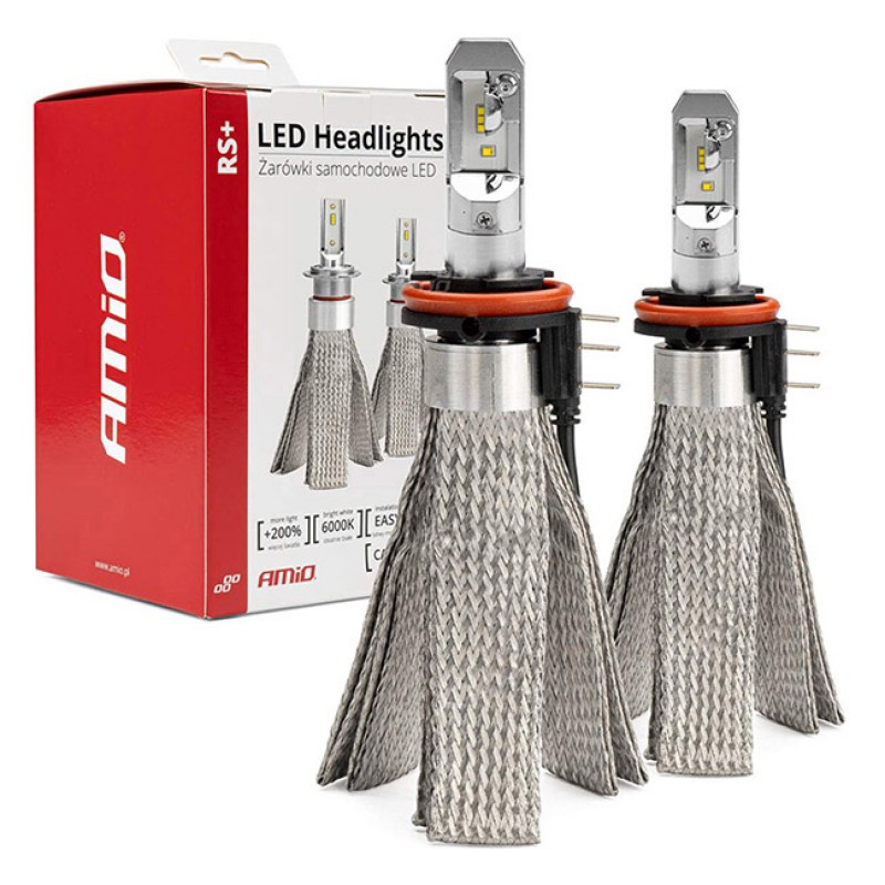 Λάμπες Led H15 RS+ -Series 12/24 Volt 50 Watt 6000K Amio 01080 2 Τεμάχια - 35988 49758
