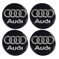 Αυτοκόλλητα Ζαντών Σμάλτο Audi 60mm 4Τμχ - 41087 42901