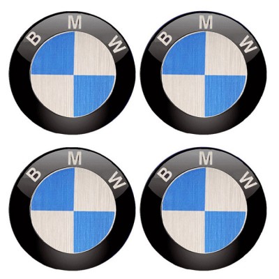 Αυτοκόλλητα Ζαντών Σμάλτο Bmw 60mm 4 Τεμάχια - 41088 42899