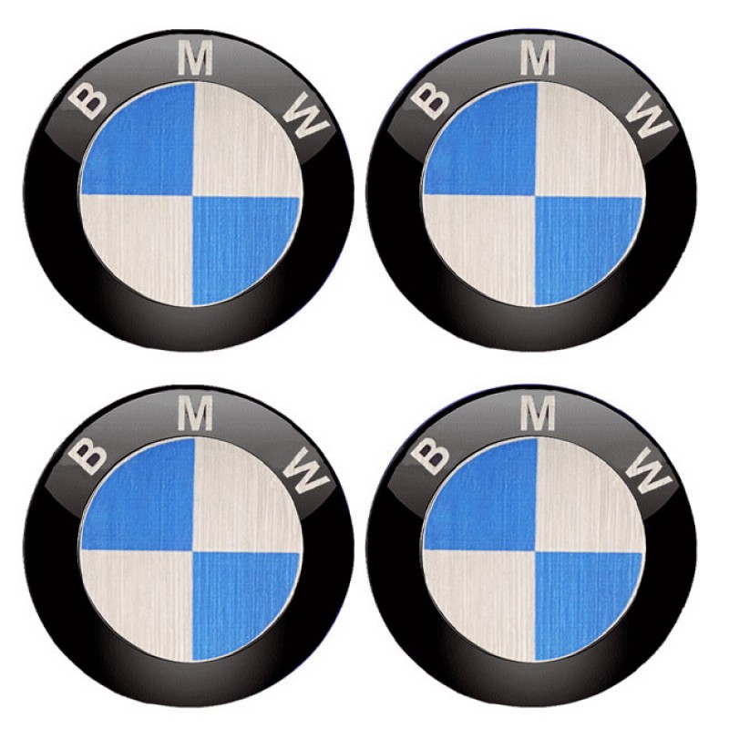 Αυτοκόλλητα Ζαντών Σμάλτο Bmw 60mm 4 Τεμάχια - 41088 42899