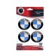 Αυτοκόλλητα Ζαντών Σμάλτο Bmw 60mm 4 Τεμάχια - 41088 42899