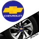 Αυτοκόλλητα Ζαντών Σμάλτο Chevrolet 60mm 4 Τεμάχια - 41089 39421