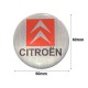 Αυτοκόλλητα Ζαντών Σμάλτο Citroen 60mm 4 Τεμάχια - 41090 42895
