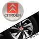 Αυτοκόλλητα Ζαντών Σμάλτο Citroen 60mm 4 Τεμάχια - 41090 42895