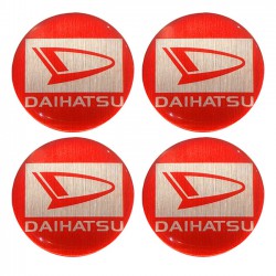 Αυτοκόλλητα Ζαντών Σμάλτο Daihatsu 60mm 4 Τεμάχια - 41091 39968