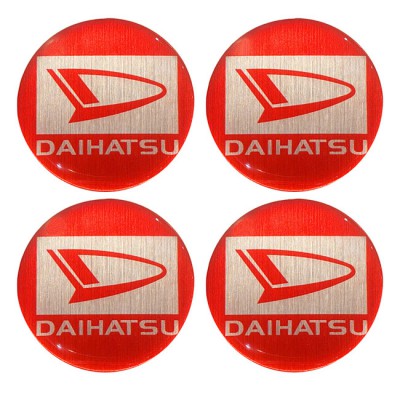 Αυτοκόλλητα Ζαντών Σμάλτο Daihatsu 60mm 4 Τεμάχια - 41091 39968