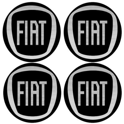 Αυτοκόλλητα Ζαντών Σμάλτο Fiat 60mm 4 Τεμάχια - 41100 42891