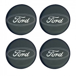 Αυτοκόλλητα Ζαντών Σμάλτο Ford 60mm 4 Τεμάχια - 41101 42889