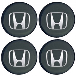 Αυτοκόλλητα Ζαντών Σμάλτο Honda 60mm 4 Τεμάχια - 41102 39944