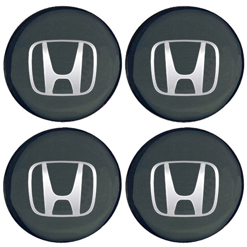 Αυτοκόλλητα Ζαντών Σμάλτο Honda 60mm 4 Τεμάχια - 41102 39944