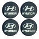 Αυτοκόλλητα Ζαντών Σμάλτο Hyundai 60mm 4 Τεμάχια - 41103 39206