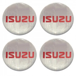 Αυτοκόλλητα Ζαντών Σμάλτο Isuzu 60mm 4 Τεμάχια - 41104 39269