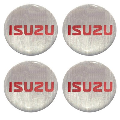 Αυτοκόλλητα Ζαντών Σμάλτο Isuzu 60mm 4 Τεμάχια - 41104 39269