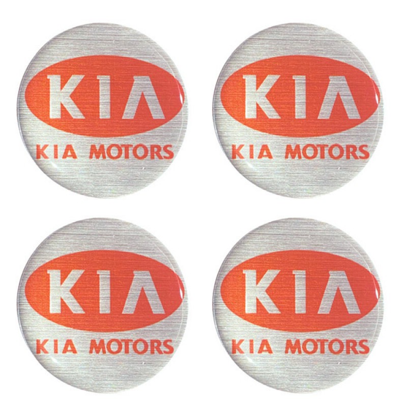 Αυτοκόλλητα Ζαντών Σμάλτο Kia Σμάλτο 60mm 4 Τεμάχια - 41105 39684