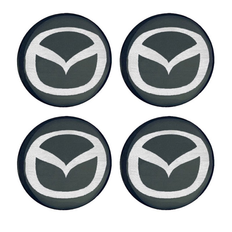 Αυτοκόλλητα Ζαντών Σμάλτο Mazda 60mm 4 Τεμάχια - 41107 39215