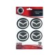Αυτοκόλλητα Ζαντών Σμάλτο Mazda 60mm 4 Τεμάχια - 41107 39215