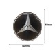 Αυτοκόλλητα Ζαντών Σμάλτο Mercedes 60mm 4 Τεμάχια - 41108 43003