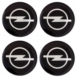 Αυτοκόλλητα Ζαντών Σμάλτο Opel 60mm 4 Τεμάχια - 41111 42997