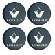 Αυτοκόλλητα Ζαντών Σμάλτο Renault 60mm 4 Τεμάχια - 41113 39472