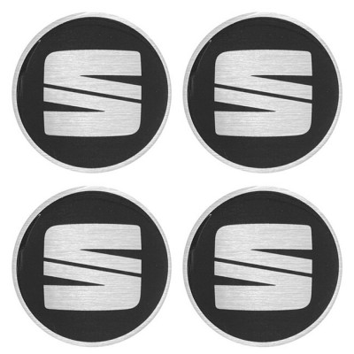 Αυτοκόλλητα Ζαντών Σμάλτο Seat 60mm 4 Τεμάχια - 41114 39418