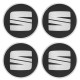 Αυτοκόλλητα Ζαντών Σμάλτο Seat 60mm 4 Τεμάχια - 41114 39418