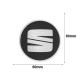 Αυτοκόλλητα Ζαντών Σμάλτο Seat 60mm 4 Τεμάχια - 41114 39418