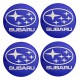 Αυτοκόλλητα Ζαντών Σμάλτο Subaru 60mm 4 Τεμάχια - 41116 39093