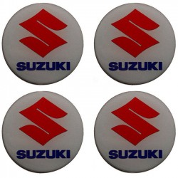 Αυτοκόλλητα Ζαντών Σμάλτο Suzuki 60mm 4 Τεμάχια - 41117 39782