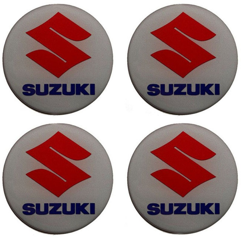 Αυτοκόλλητα Ζαντών Σμάλτο Suzuki 60mm 4 Τεμάχια - 41117 39782