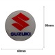 Αυτοκόλλητα Ζαντών Σμάλτο Suzuki 60mm 4 Τεμάχια - 41117 39782