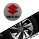 Αυτοκόλλητα Ζαντών Σμάλτο Suzuki 60mm 4 Τεμάχια - 41117 39782