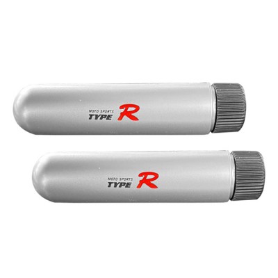 Στοπ Ζώνης Ασφαλείας Type-R TR-2508 Ασημί 2Τμχ - 41133 40392