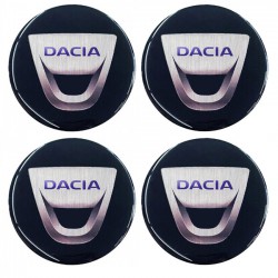 Αυτοκόλλητα Ζαντών Σμάλτο Dacia 60mm 4 Τεμάχια - 41234 48121