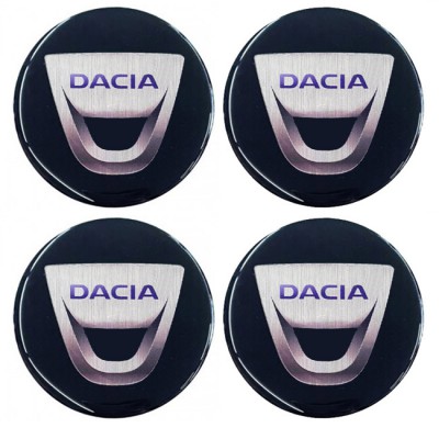 Αυτοκόλλητα Ζαντών Σμάλτο Dacia 60mm 4 Τεμάχια - 41234 48121
