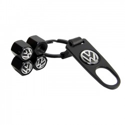 Καπάκια Βαλβίδων Αυτοκινήτου Με Μπρελόκ VW 5 Τεμάχια - 41264 49020