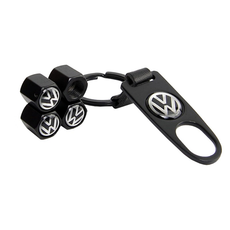 Καπάκια Βαλβίδων Αυτοκινήτου Με Μπρελόκ VW 5 Τεμάχια - 41264 49020