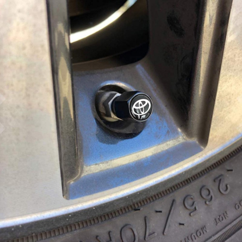 Καπάκια Βαλβίδων Αυτοκινήτου Με Μπρελόκ Toyota 5 Τεμάχια - 41266 49018