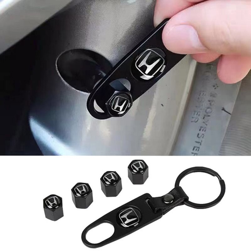 Καπάκια Βαλβίδων Αυτοκινήτου Με Μπρελόκ Honda 5 Τεμάχια - 41269 49030